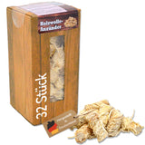 Landree® Holzwolle-Anzünder Kamin-Anzünder für Grill Smoker Kamin - schwere Qualität für lange Brenndauer