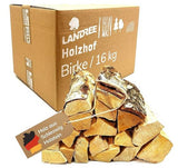 16 Kg getrocknetes Kaminholz BIRKE in 20-25cm /oder 30 cm Scheitlänge