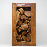 PFLAUME Wood Chunks 1,5 kg Box – Räucherklötze Räucherholz Grillholz