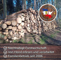 EICHE Kaminholz 18Kg, trocken, sofort gebrauchsfertig, ca 30cm Scheitlänge