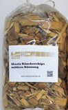 Starter-Set Räucherchips "Halbes Schwein" : Chips der Holzsorten Akazie, Ahorn, Kastanie, Eiche