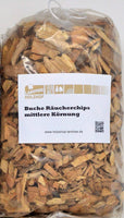 Starter-Set Räucherchips "Classic" : Viererpack Wood Chips der Holzsorten Kirsche, Schwarzwälder, Buche und Esche