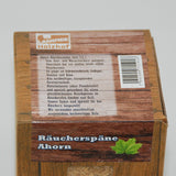 Ahorn Räucherspäne fein, Box 1,5 Liter