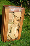 Akazie/ Robinie Wood Chunks 1 kg Schüttware oder 1,5 kg Box – Räucherklötze BBQ Chips Späne Smoker Grill Räucherholz Holz Stücke