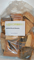 Starter-Set Wood Chunks 3 x 1 kg Apfel, Kastanie, Kirsche | Räucherklötze | Räucherhölzer BBQ Chips Smoker Grill