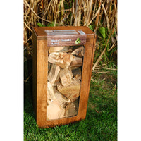 APFEL Wood Chunks 1 kg Schüttware oder 1,5 kg Box – Räucherklötze Grillholz Smokerholz Räucherholz Holzstücke