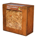 Apfel Räucherschnitzel in Box 3 Liter oder 5 Liter Schüttware, grobe Körnung – Späne Wood Chips Grill Smoker BBQ Räucherholz