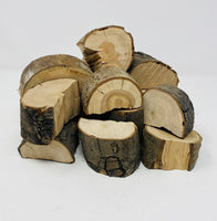 Birne Wood Chunks 1 Kg Schüttware oder 1,5 Kg Box – Räucherklötze Grillholz Smokerholz Räucherholz Holzstücke