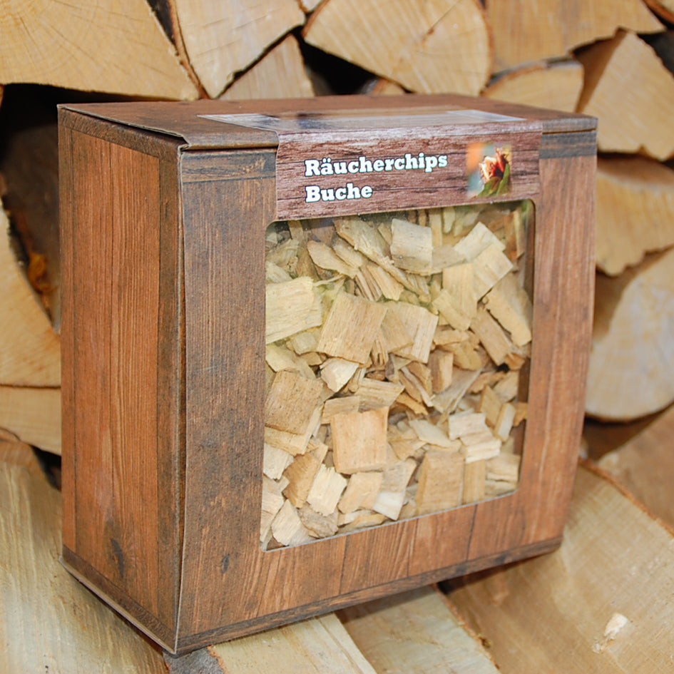 Buche Räucherchips Box 3 Liter oder 5 Liter Schüttware Landree ...
