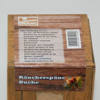 Buche Räucherspäne fein, Box 1,5 Liter