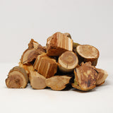 Pflaume Grill-Holz - die (saubere) Alternative zu Kohle oder Briketts