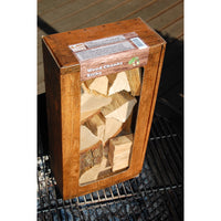 EICHE Wood Chunks 1,5 kg Box – Räucherholz BBQ Chips Späne Smoker Grill Räucherklötze Holz Stücke