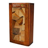 EICHE Wood Chunks 1,5 kg Box – Räucherholz BBQ Chips Späne Smoker Grill Räucherklötze Holz Stücke