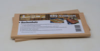 Buche BBQ Grillbrett Räucherbrett Planks 2Stk  Landree®