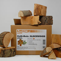 Alderwood BBQ Grillholz - die (saubere) Alternative zu Kohle oder Briketts