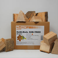 Ash-Tree Grill-Holz - die (saubere) Alternative zu Kohle oder Briketts