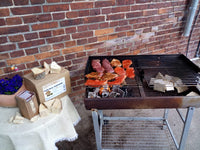 Eiche BBQ-Grillholz - die (saubere) Alternative zu Kohle oder Briketts