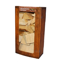 Kastanie Wood Chunks 1 kg Schüttware oder 1,5 kg Box – Späne Wood Chips für Grill Smoker BBQ Räucherklötze Holz Stücke