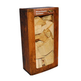 Kastanie Wood Chunks 1 kg Schüttware oder 1,5 kg Box – Späne Wood Chips für Grill Smoker BBQ Räucherklötze Holz Stücke