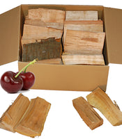 Smokerholz der Sorte Kirsche für ein aromatisches Geschmackserlebnis 4kg oder 15kg