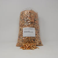 Schwarzwälder Räucherschnitzel Box 3 Liter oder 5 Liter Schüttware, grobe Körnung -Wood Cuttings für Grill Smoker BBQ