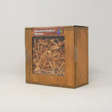 Pflaume Räucherschnitzel Box 3 Liter, grobe Körnung  - Späne Wood Chips für Grill Smoker BBQ
