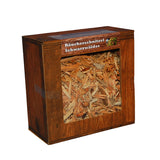 Schwarzwälder Räucherschnitzel Box 3 Liter oder 5 Liter Schüttware, grobe Körnung -Wood Cuttings für Grill Smoker BBQ
