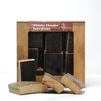 WHISKY Chunks Fass-Eiche, Box 1,5 Kg aus Original-Fass-Eiche